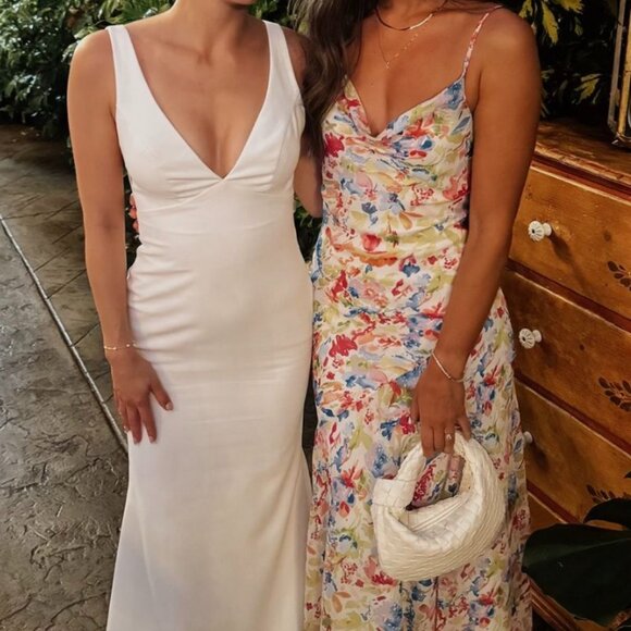 Cowl Neck Maxi Dress Abercrombie & Fitch - Picture 2 of 8